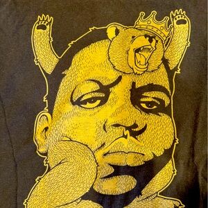 Upper Playground Jeremy Fish Superfishal Notorious B.I.G. Bear T-shirt